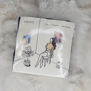 Thinx Black XS Boyshort Period Underwear NWT